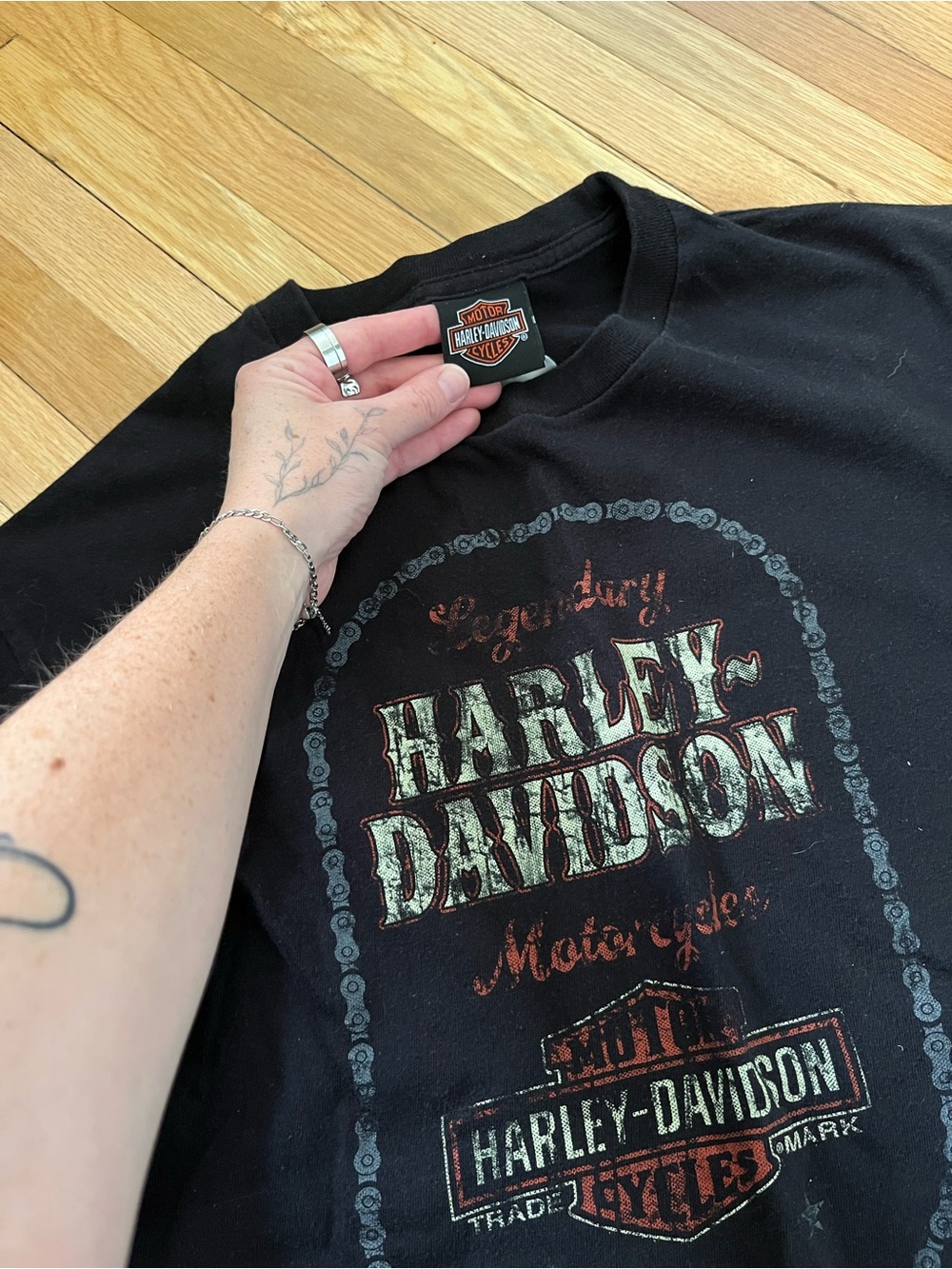 vintage harley davidson tee - Picture 3 of 4
